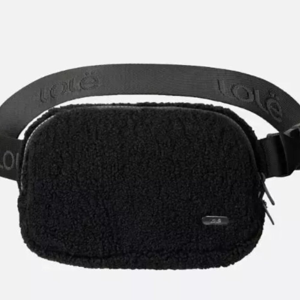 Lole Unisex Fleece Belt (Bag, Black) - Picture 4 of 6